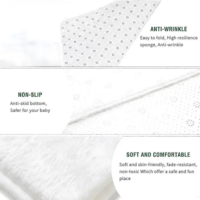 Tapis persan rouge mystérieux, tapis de sol confortable en flanelle douce et épaisse, antidérapant, pour le salon, la chambre à coucher, la cuisine, tapis de décoration