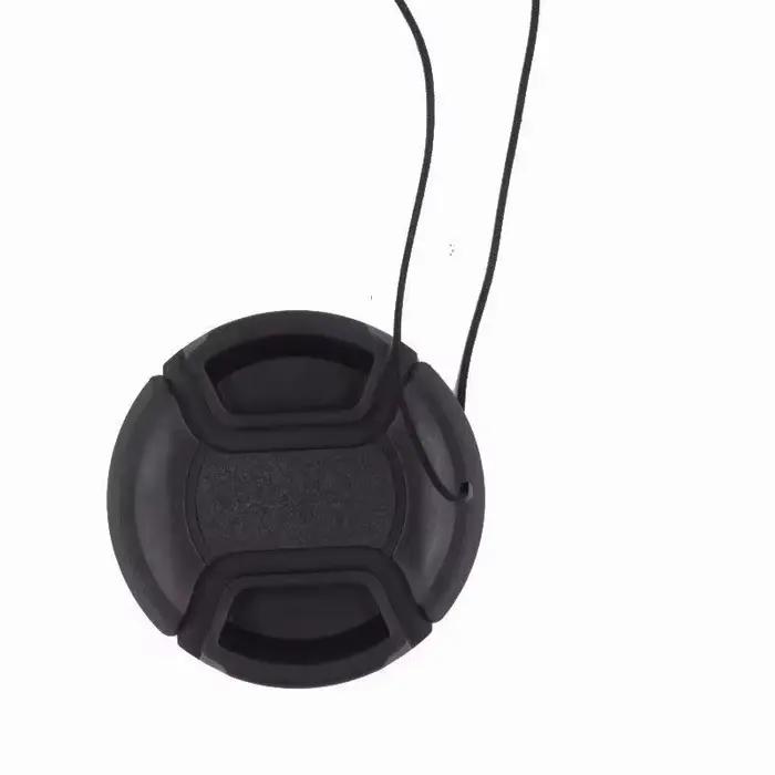 Capuchon d'objectif d'appareil photo 49mm 52mm 55mm 58mm 62mm 67mm 72mm 77mm 82mm pour Nikon pour Canon