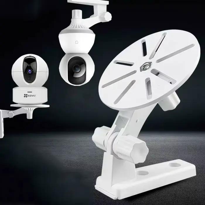 Support de caméra et Base, Support de surveillance Compatible, Support de caméra intérieure mural pour la plupart des caméras de Surveillance