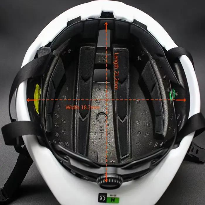 Casque de vélo de route Airbreaker rouge