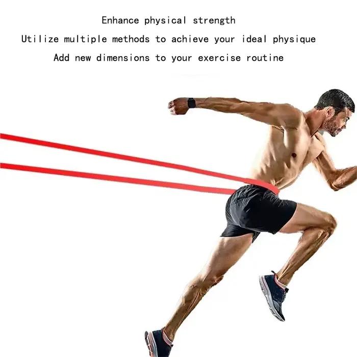 Bande élastique de fitness pour l'entraînement de force