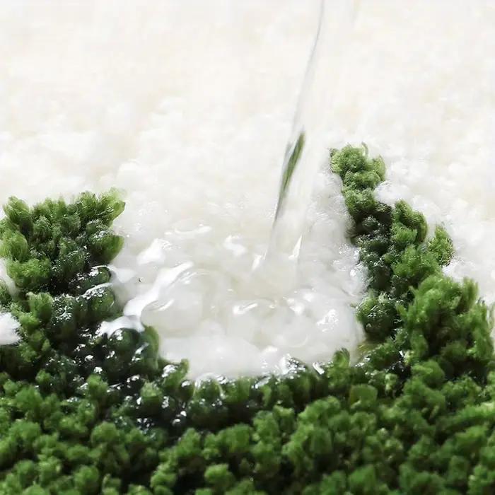Tapis de salle de bain à fleurs, absorbant, épais, à séchage rapide, pour la décoration de la maison, Style frais, lavable, hygiénique