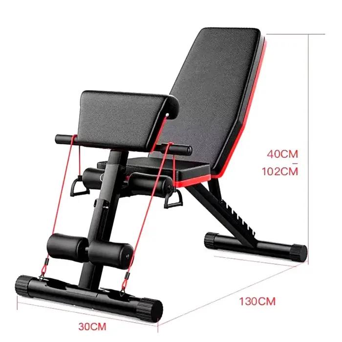 Banc d'haltères pliable et pliable