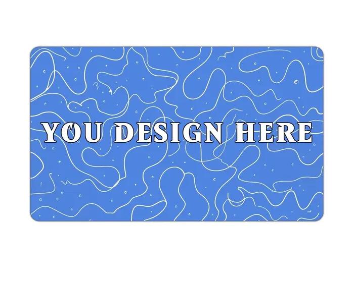 Jeu de cartes à collectionner Playmat personnalisé - 24" X 14" pouces (600 X 350 mm) Tapis de souris Tapis de jeu neutre bords cousus - Cadeaux personnalisés