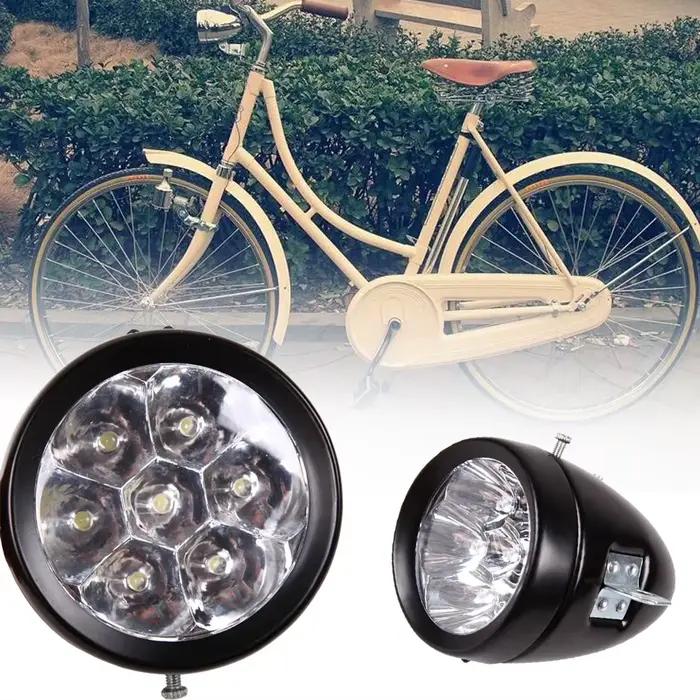 Phare avant rétro pour vélo
