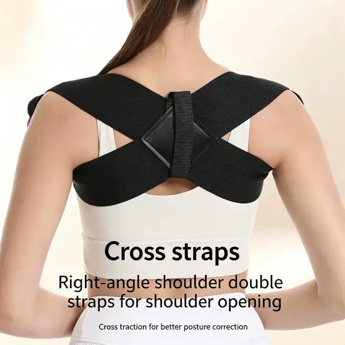 Redressement de la posture des épaules avec dos droit