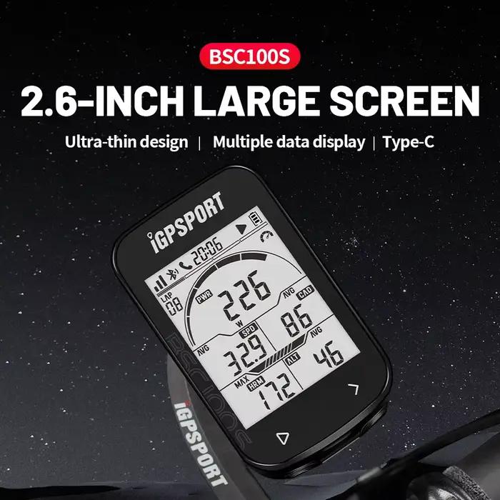 GPS Vélo Ordinateur IGPSPORT BSC100S Cycle Sans Fil Compteur De Vitesse