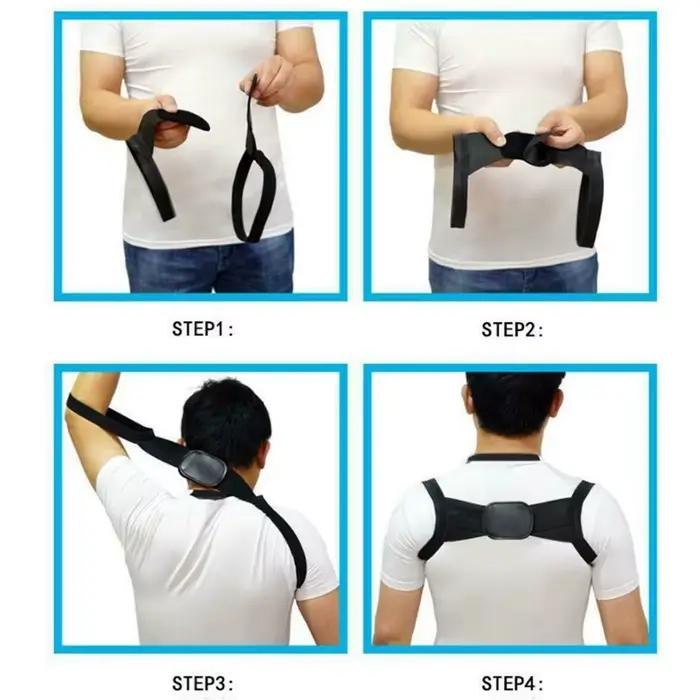 Attelle de posture pour dos