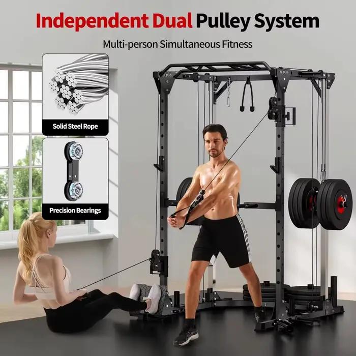Cage de musculation robuste 2000 LB