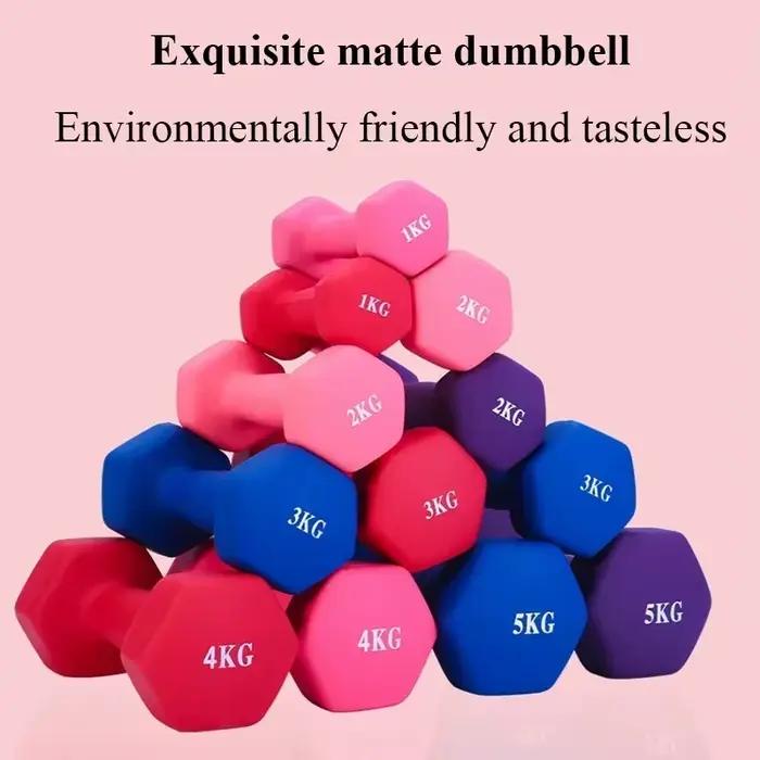 Petit haltère Fitness maison femme
