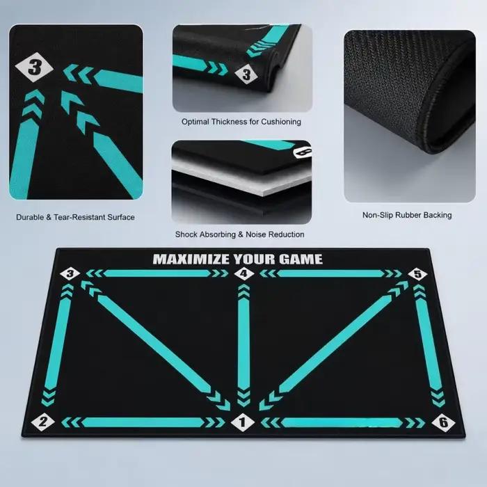 Tapis d'entraînement de football durable