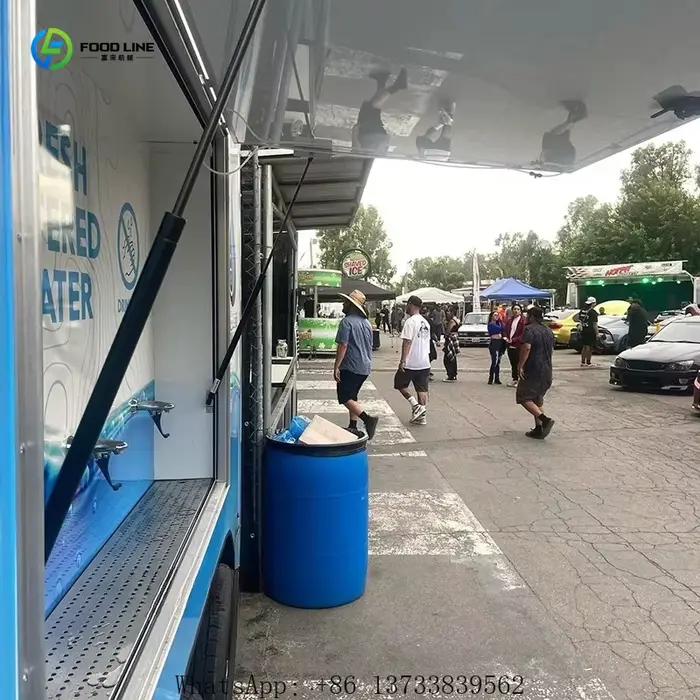 Remorque mobile d'eau personnalisée, distributeur d'eau portable très demandé, bar à eau pour événements, station d'eau mobile