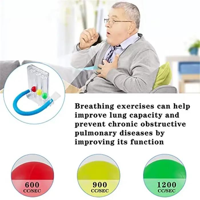 Exercice de respiration profonde