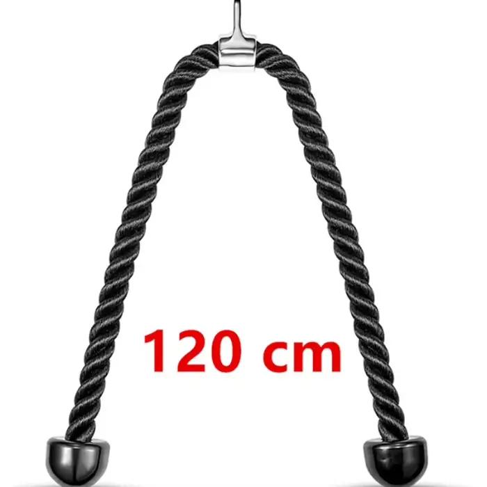 Triceps corde tirer vers le bas câble