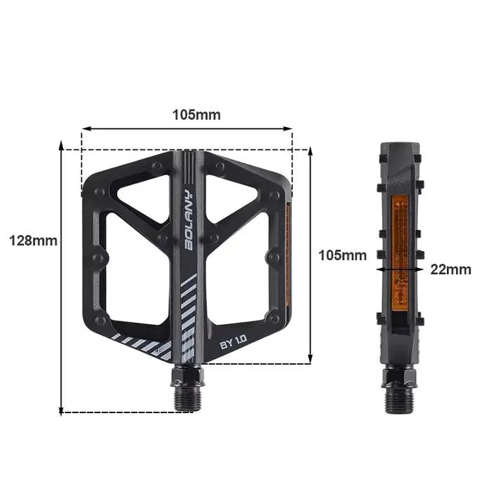 Pédale en nylon anti-aldes pour vélo de montagne