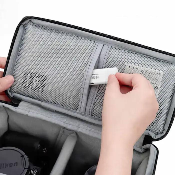 Sac pour appareil photo reflex numérique pour Canon EOS R100 R10 R50 R7 RP 250D 200D M200 M50 M6 SX70 SX60 Nikon ZFC Z50 Z30 Z5 D3500 B700 B600 P530 P610