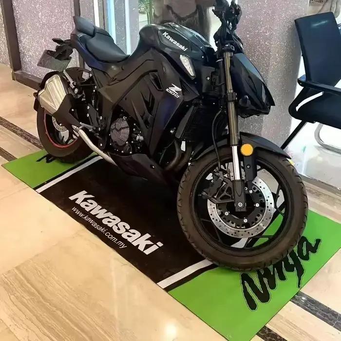 Tapis de Garage tapis de Moto course Cool Moto affichage tapis Kawasaki pour Kawasaki tapis de zone de Moto tapis de décoration de sol antidérapant