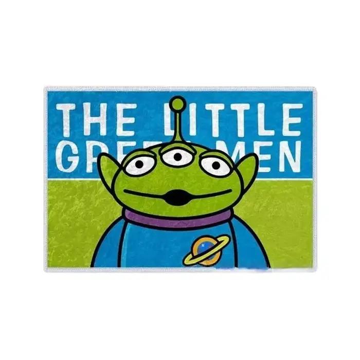 Tapis de bain en chenille avec dessin animé Toy Story, 50 × 80 cm, doux, absorbant, antidérapant, tapis de porte, décoration de salle de bain et de chambre d'enfant