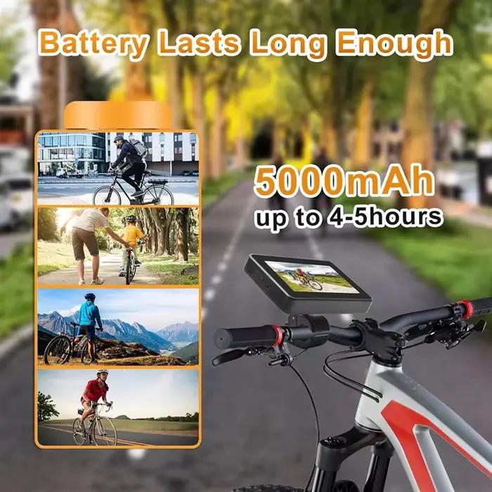 B48B-caméra de recul pour vélo