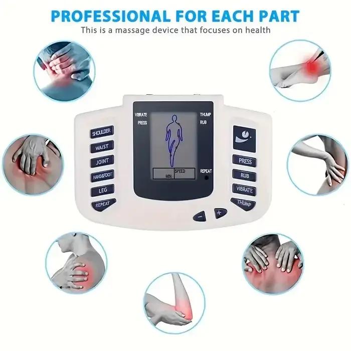 Stimulateur musculaire électrique masseur de cou Rechargeable EMS