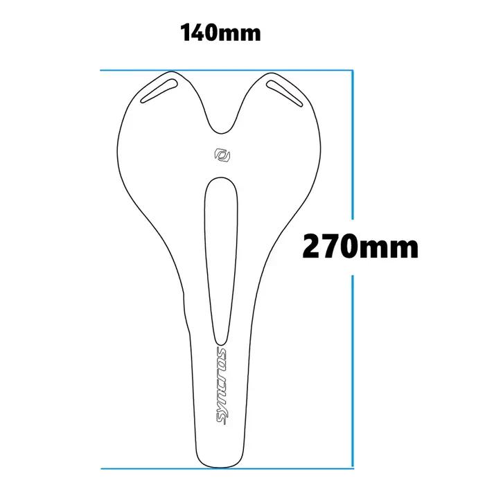 Syncros-Selle de vélo caméléon entièrement en fibre de carbone