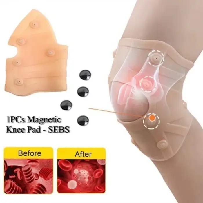 Genou rotule Massage protecteur thérapie magnétique genouillère soutien Anti-arthrite soulagement de la douleur