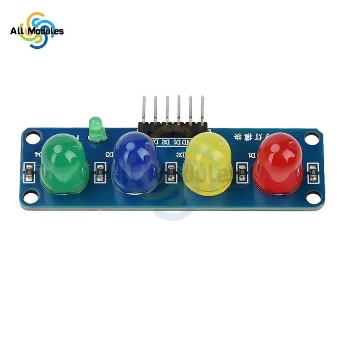 Module d'affichage LED de feu de circulation intégré LED rouge jaune vert bleu pour la fabrication de modèles de système de feu de circulation