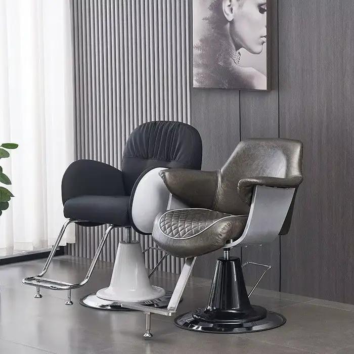Tapis de chaise de barbier moderne et élégant, Design confortable, ergonomique, salon de coiffure, meubles de manucure à la mode