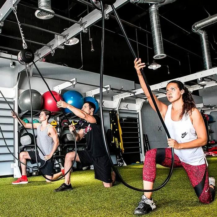 Appareil d'entraînement multifonctionnel à corde sans fin pour la maison – Machine de fitness et de musculation à résistance pour la gym