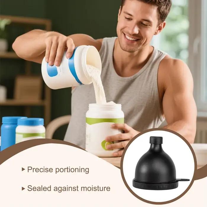Entonnoir à protéines, entonnoir doseur de poudre protéinée 100 ml