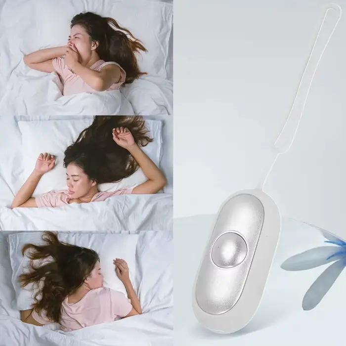 Appareil portatif à micro-courant pour améliorer le sommeil profond, dispositif de sommeil léger pour l'insomnie et massage cérébral