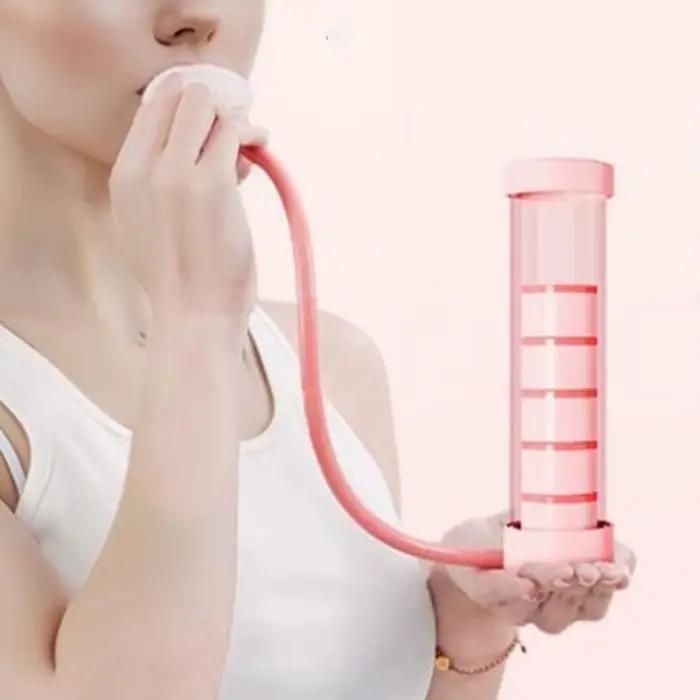 Haltères de respiration diaphragmatique à résistance réglable