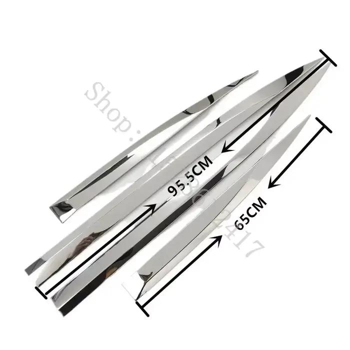 Accessoires de voiture pour Peugeot 3008/4008 2016 2017 2018 2019, moulures latérales de carrosserie
