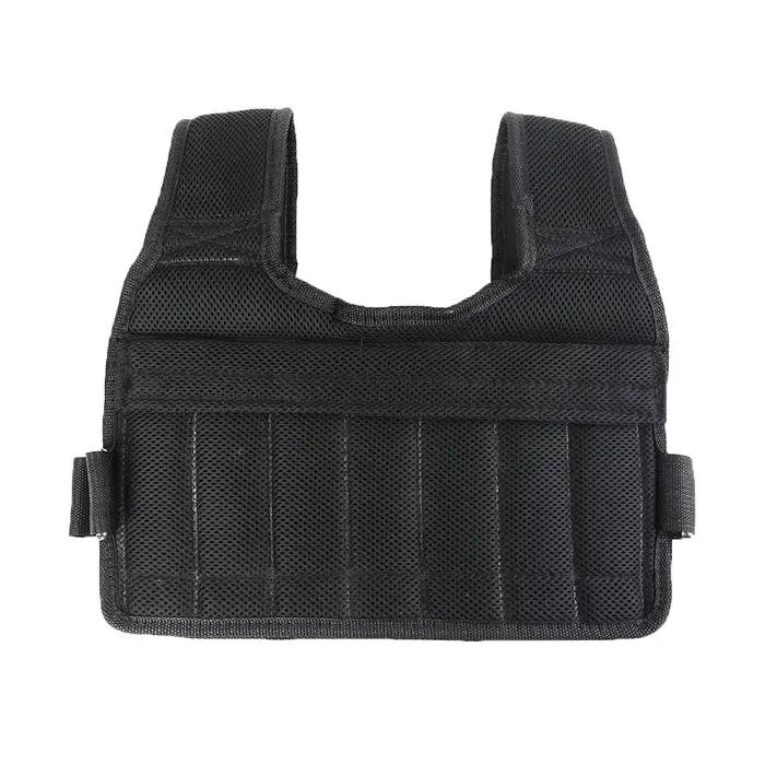 Gilet lesté de course 3/15/35kg 1-20/1-50KG gilet de poids d'entraînement réglable gilet d'exercice