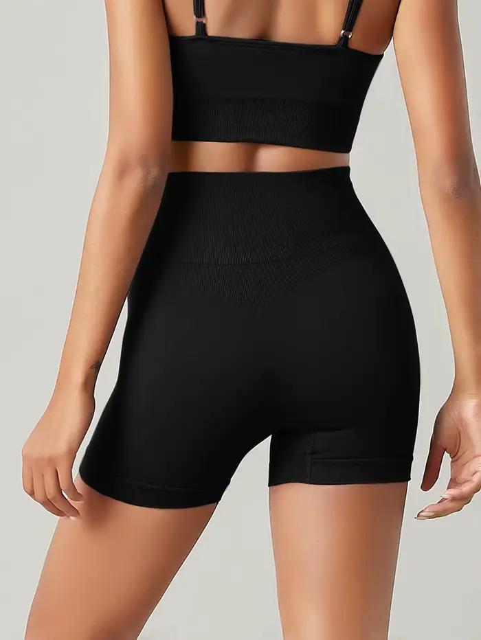 Shorts de fitness moulants pour femmes, pantalons de sport respirants, taille haute, cyclisme, yoga,