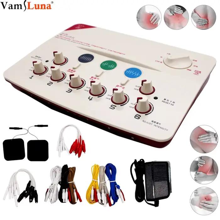 Stimulateur musculaire électrique par électroacupuncture EMS, dispositif de Massage de Stimulation m