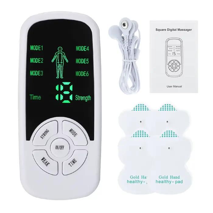Nouveau stimulateur musculaire électrique Tens Ems Acupuncture visage corps masseur thérapie numériq
