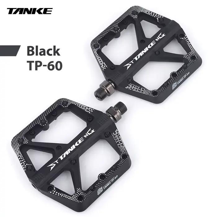 Pédale de vélo en nylon TANKE MTB, large, antidérapante, roulement DU+1, vélo de montagne, accessoir