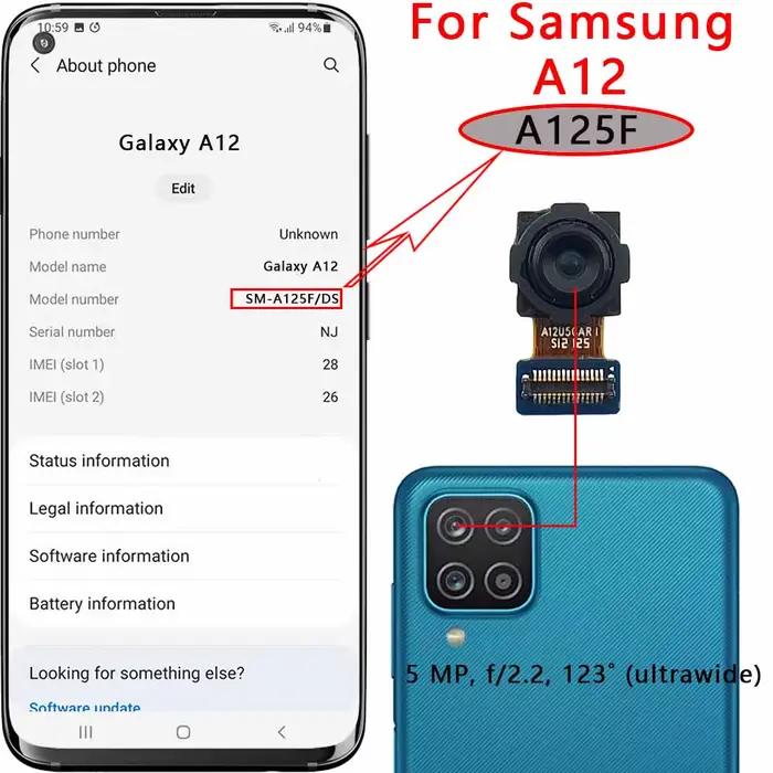 Caméra Arrière pour Samsung Galaxy, A12, A125F, A13, A135