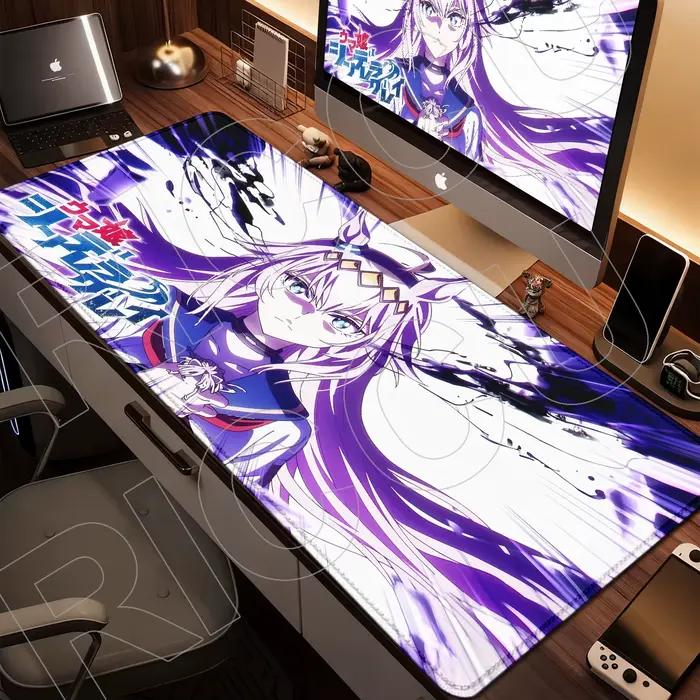 Tapis de souris XXL U-Umamusume, impression HD, tapis pour joueurs d'ordinateur, bord verrouillable,
