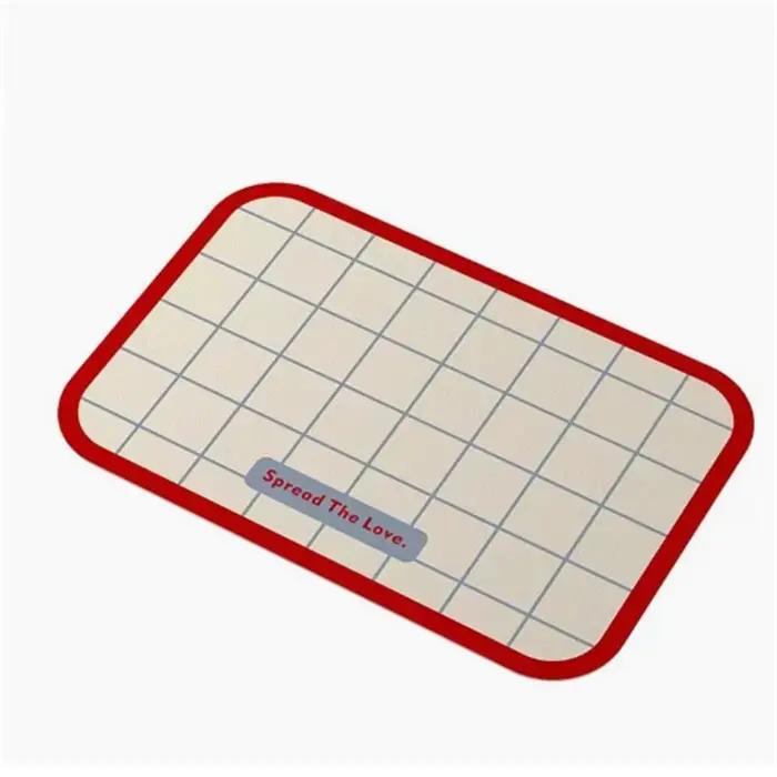 Tapis de table sensoriel haut de gamme 30x45cm en cuir PU imperméable, isolant, de qualité alimentai