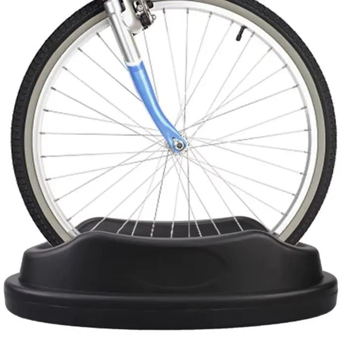 【S】1 pièce Support de stabilisation pour vélo d'appartement, bloc de fixation pour roue avant de vél