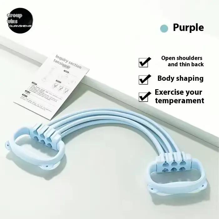 Bandes d'exercice élastiques avec Tension réglable pour l'entraînement des épaules et du dos ouverts