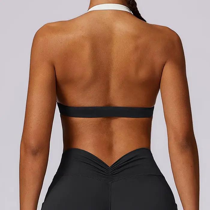 Soutien-gorge de sport anti-transpiration pour femmes, sous-vêtements de gymnastique, respirant, sex