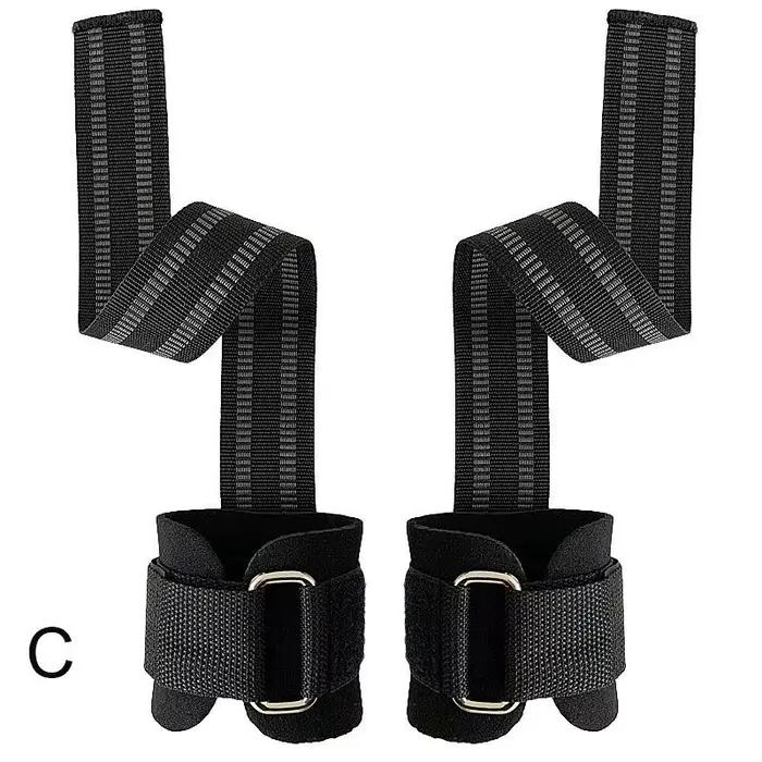 【M】Sangles de levage rembourrées pour soulevés de terre, sangles de musculation antidérapantes avec