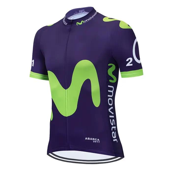 Maillot de cyclisme 2026 Movistar New Pro Team – Vêtements d'été respirants pour vélo – Tenue de cyc