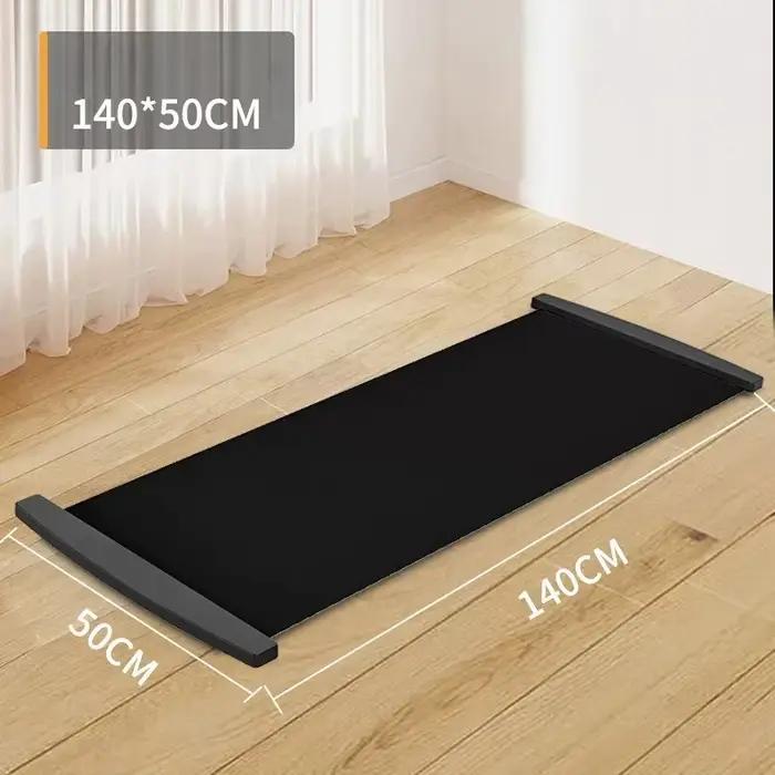 Tapis de glisse d'intérieur pour l'entraînement des jambes, le patinage de vitesse, l'équilibre et l