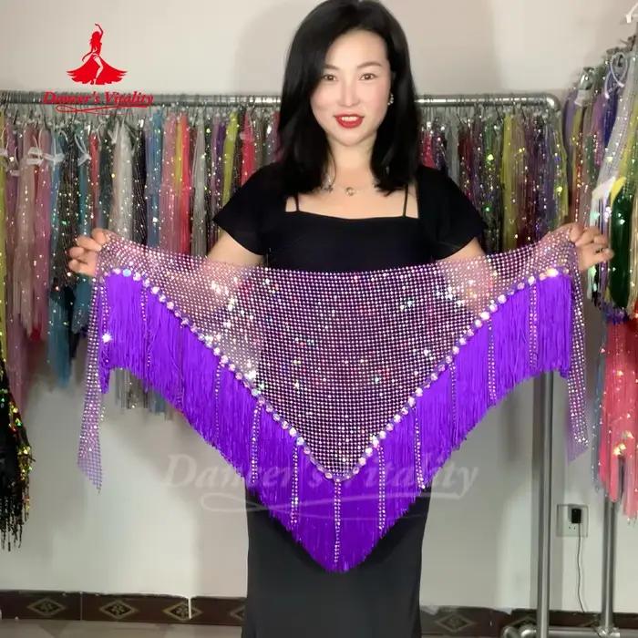 Ceinture de pratique de danse du ventre pour adultes et enfants, pierres AB pour personnes âgées, gr