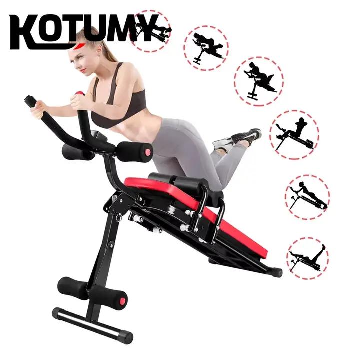 Machine d'équipement d'entraînement pour l'entraînement de l'estomac, entraîneur Abdominal pliable,