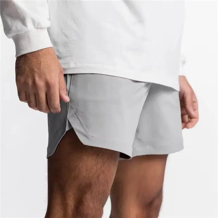 Nouveaux hommes course séchage rapide Fitness gymnases Shorts hommes été pantalons courts mâle survê